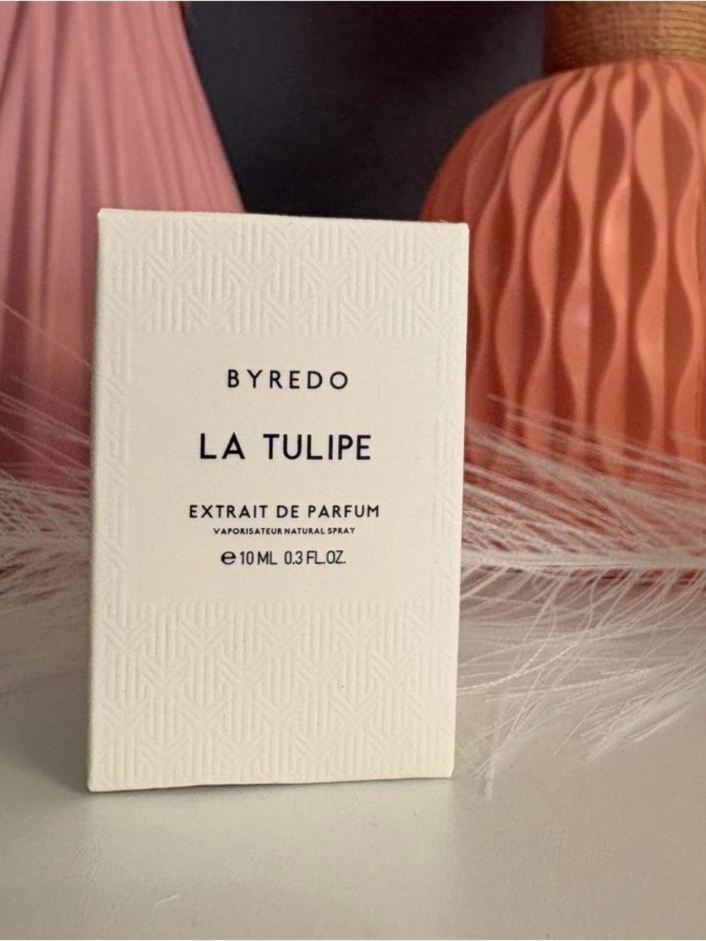 Perfume box (Byredo La Tulipe)
